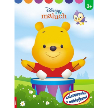 Disney Maluch. Kolorowanka z naklejkami